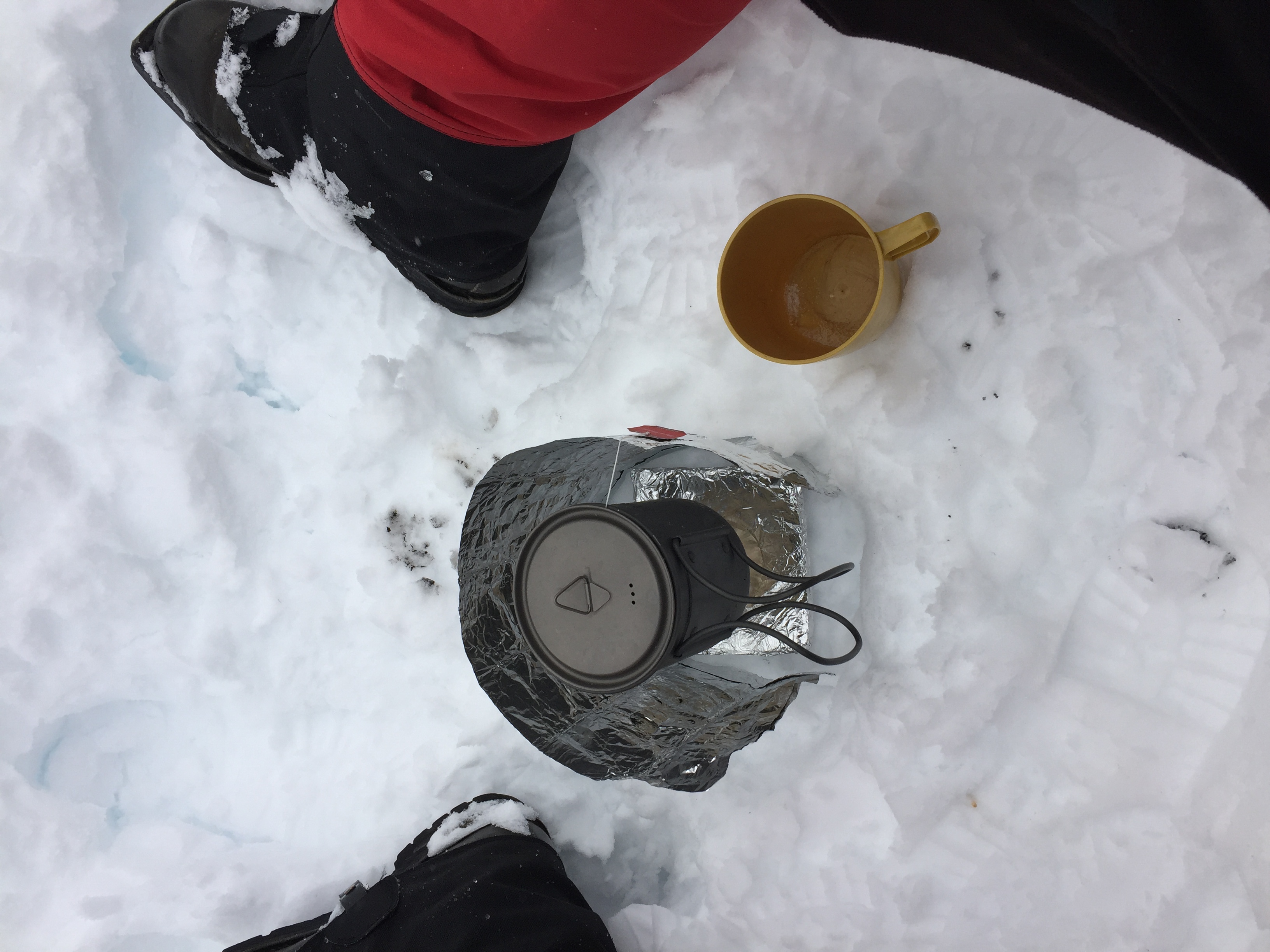 Backcountry Skiing Cook Kit
